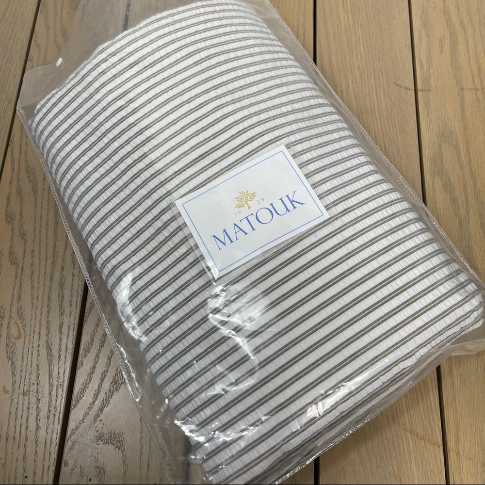 Matouk 100% cotton throw blanket King size